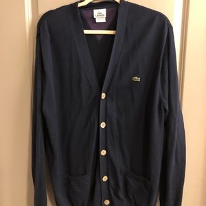 Lacoste Buttoned Cardigan Size 6